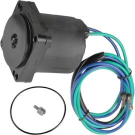 439937 5005254 Tilt Trim Motor Compatible with Johnson Marine 75-250HP 2WIRE 0439937 0438786 Outboard 10844