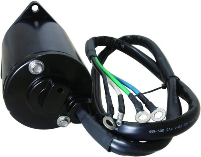 Tilt Trim Motor Compatible With 1990-1996 Yamaha 61A-43880-01 61A-43880-01-00 61A-43880-02 61A-43880-02-00 V6 Outboard 225-250HP 4 Wire - 图片 3
