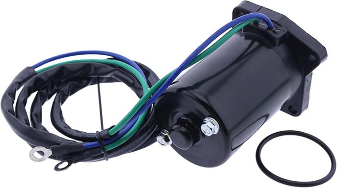Tilt Trim Motor 65W-43880-10-00 67C-43880-01-00 Compatible for Yamaha Outboard Mariner 25HP 30HP 40HP F20 F25 F30 F40 F45 Replacement - 图片 4