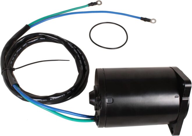 Outboard Engine 69J-43880-00 69J-43880-01 60V-43880-00 Tilt Trim Motor for Yamaha 200HP 225HP 250HP 300HP, 888645T1 888645T02 for Mercury, fit Arrowhead TRM0082, fit Sierra 18-6798 6263 / API PT616NM - 图片 8