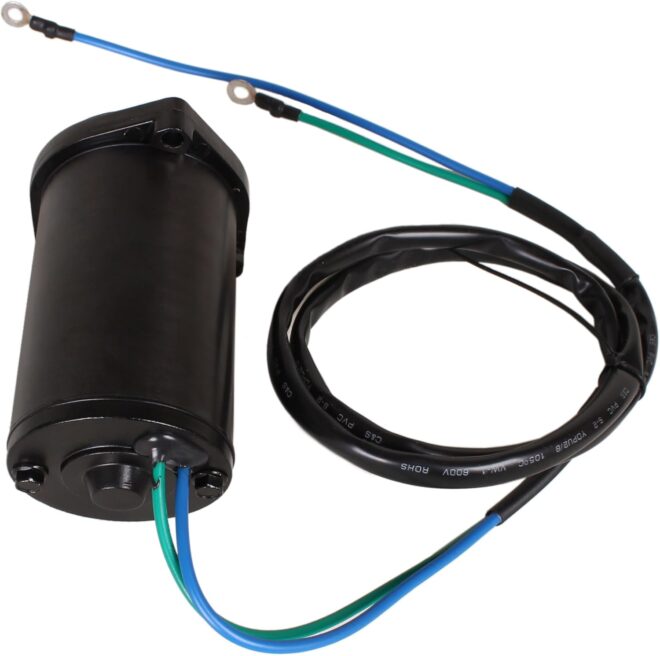 Outboard Engine 6C5-43880-00 6C5-43880-01 TRM0083 10860N Tilt Trim Motor for Yamaha 40HP 50HP 60HP F50TLR F60TJR F60TLR T50TLR T60TLR Boat Motor, API PT625NM Model KVTR-10423, fit Sierra 18-6836 - 图片 6