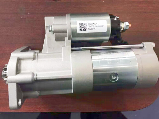 STARTER MOTOR FIT ZHENJIANG SIYANG 380J-3 LIFEBOAT SPARE PART QDJ1328X CZ475Q-300000D - 图片 2