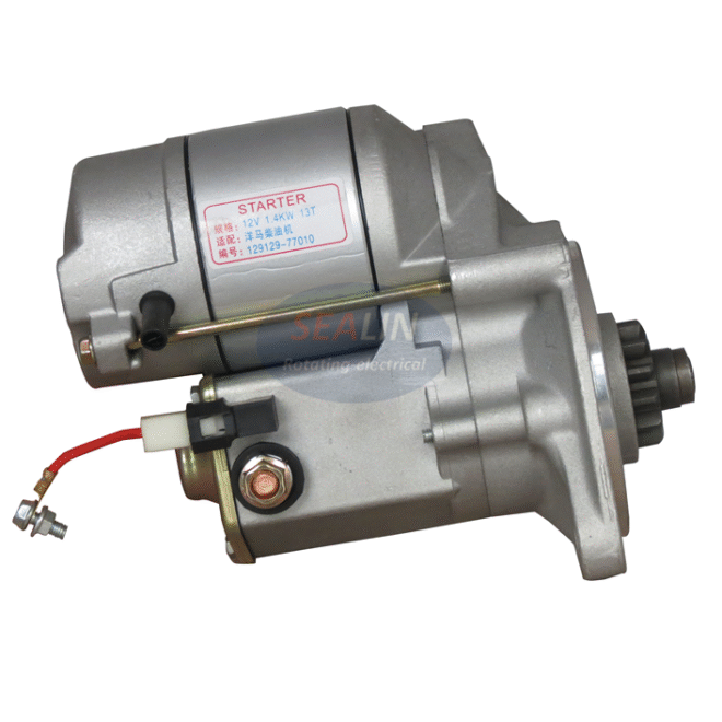 Starter for YANMAR ENGINES 3TNV-84-T 129129-77010 129407-77010 - 图片 2