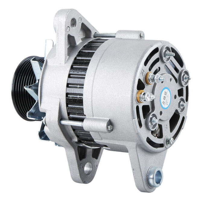 KOMATSU PC200-6 6D95 Excavator Alternator 6008216190 0330006580 - 图片 2