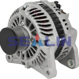 Alternator Fits for Nissan for NV200 2.0L 2015,for Nissan for Sentra 2.0L 2010-2012,for Nissan for Versa 1.8L 2009-2012 12V 100Amp CW SC6 Pulley Class High Output Alternator 23100ZW40A