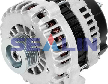 Alternator Fit for Chevy for Chevrolet for GMC Truck, for Silverado for Pickup for Avalanche Tahoe, 1500 2500 3500 05-07 4.3L 4.8L 5.3L 6.0L 8.1L - 12V 145Amp CW 6-Groove Pulley 8302 15225927B